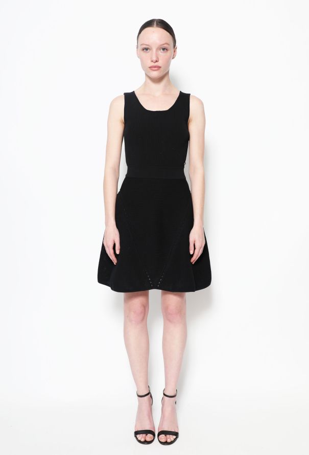 Chanel Ribbed Skater Dress - 2