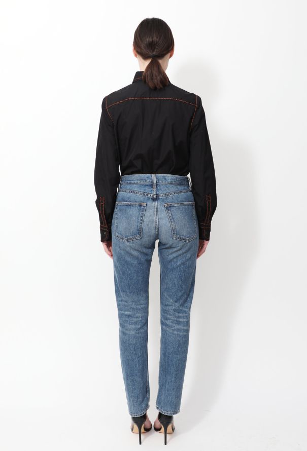 Prada 2015 Stitched Trim Shirt - 4