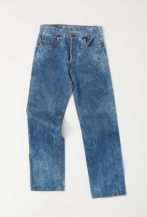 Men's Vintage '80s Levi's Acid Wash 501 Jeans - 3