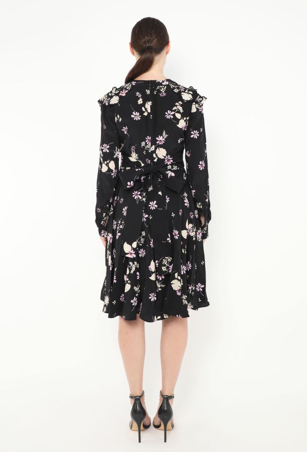 Valentino Pre-Fall 2017 Printed Silk Dress - 5