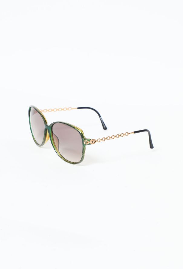 Christian Dior Vintage Chainloop Frame Sunglasses - 2