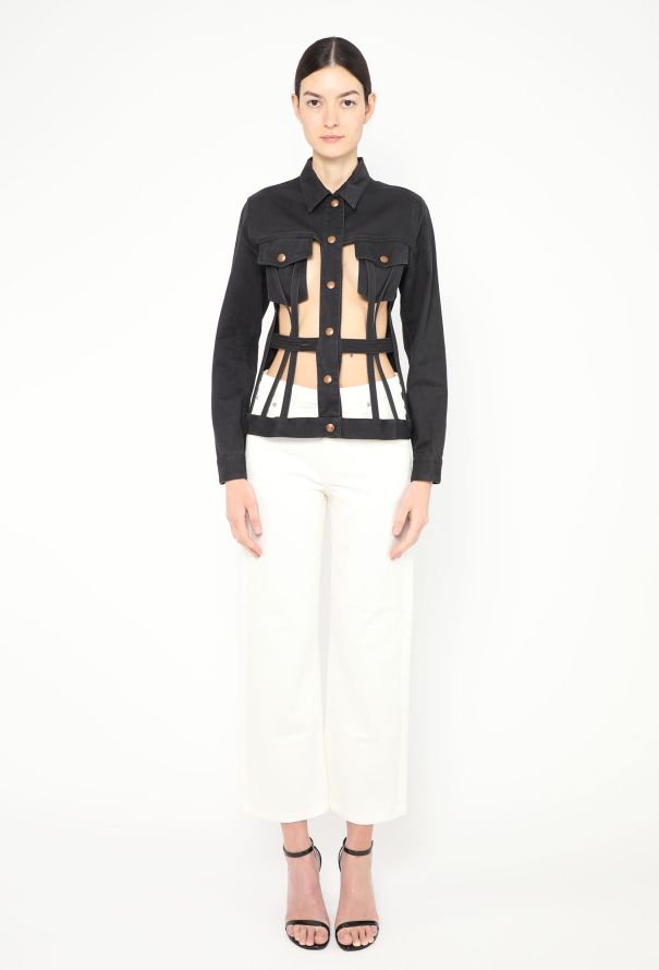 Jean Paul Gaultier Vintage Corset Cage Jacket - 2