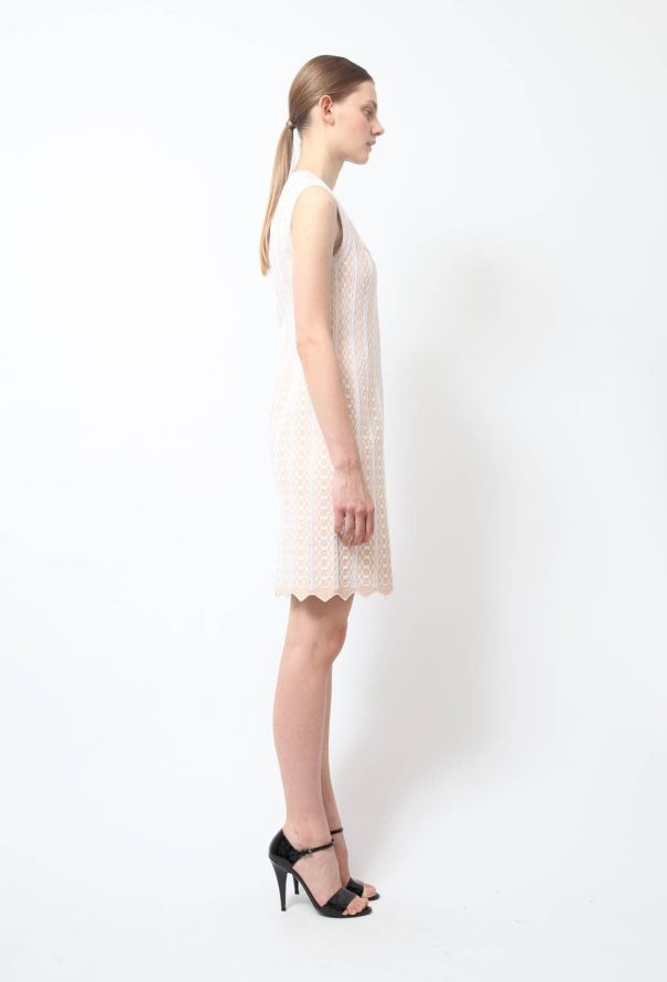 Alaïa Perforated Stretch Dress - 3