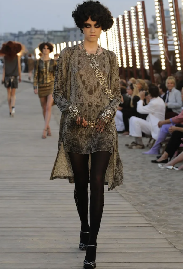 Chanel Resort 2010 Venetian Lamé Cardigan - 2