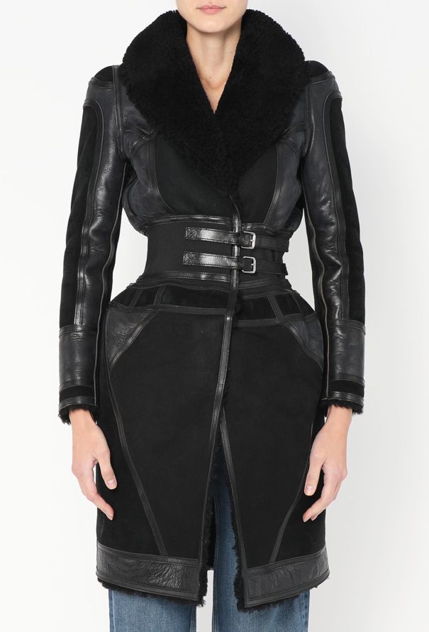 Balenciaga COLLECTOR F/W 2007 Suede Military Coat - 5