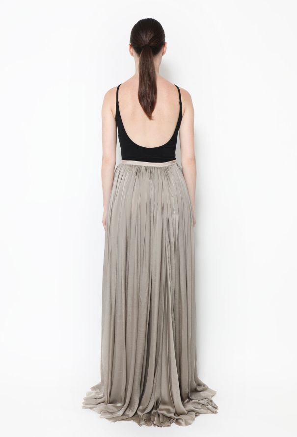 Lanvin S/S 2011 Pleated Chiffon Skirt - 4