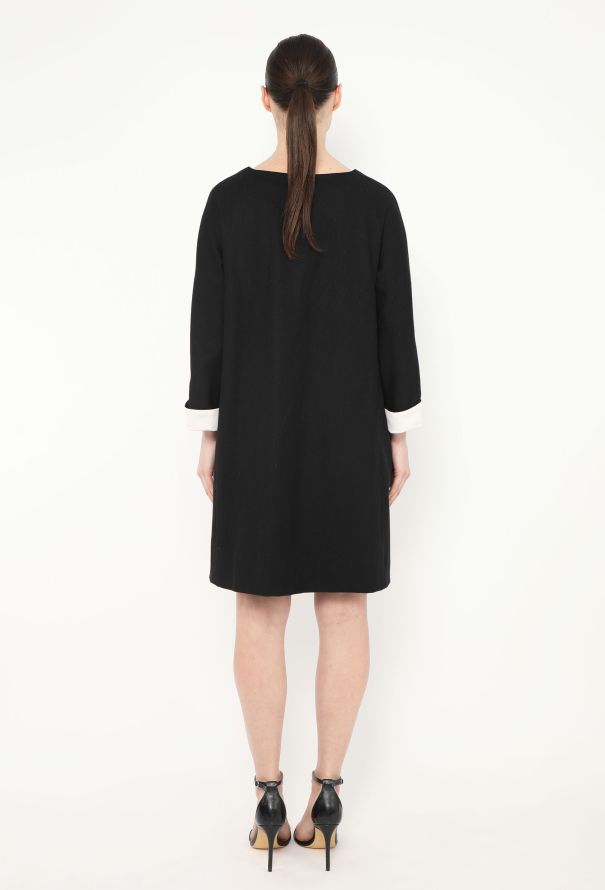 Balenciaga Edition Bicolor Mod Shift Dress - 4