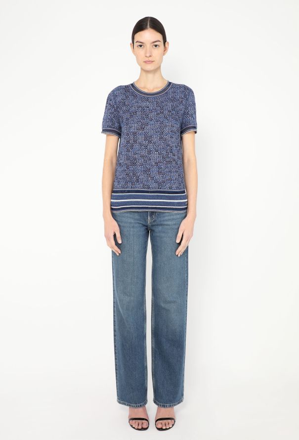 Chanel Iridescent Knit Top - 2
