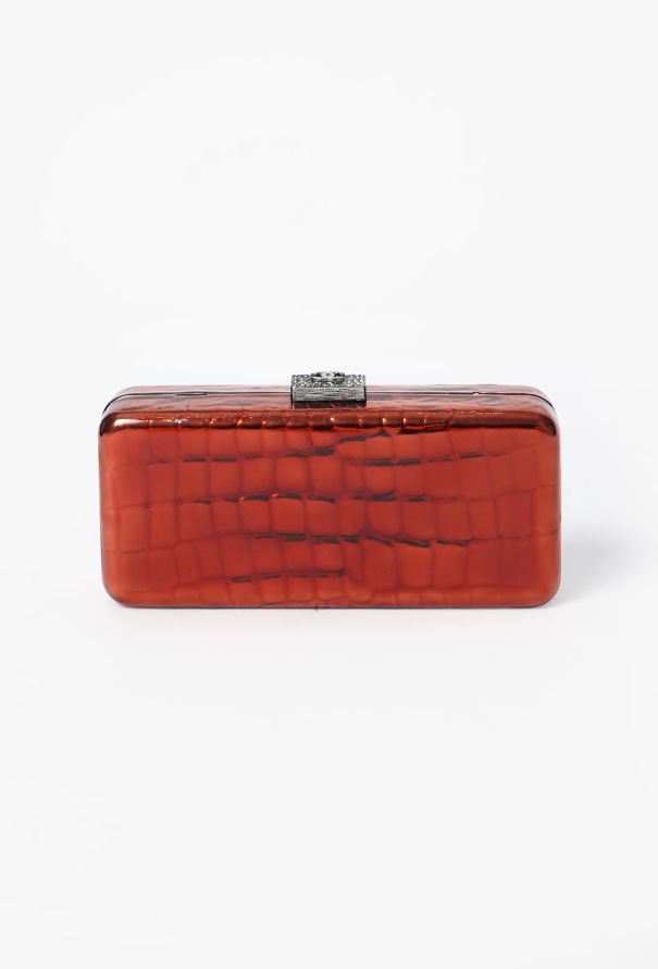 Chanel Limited Edition Resin & Crystal Minaudière Chain Clutch - 5