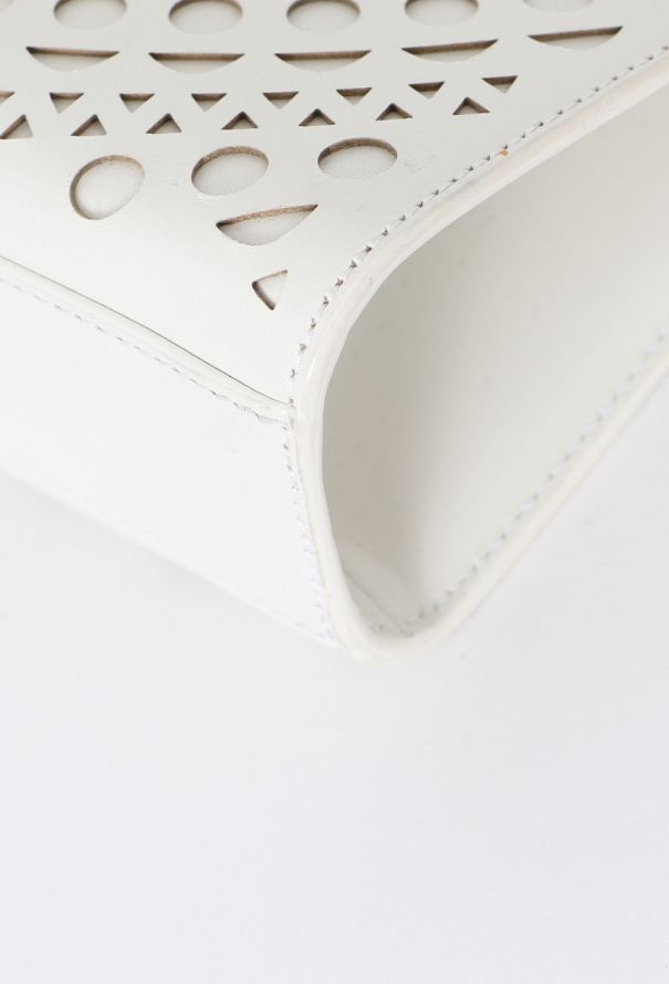 Alaïa Laser Cut Vienne Clutch - 8