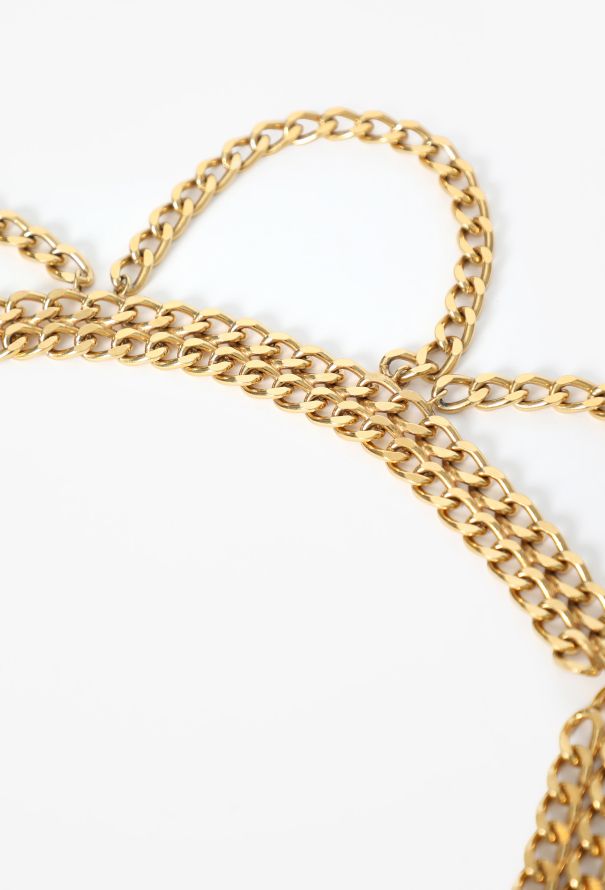 Chanel ICONIC Late '80s Coco Perfume Chainlink Belt - 4