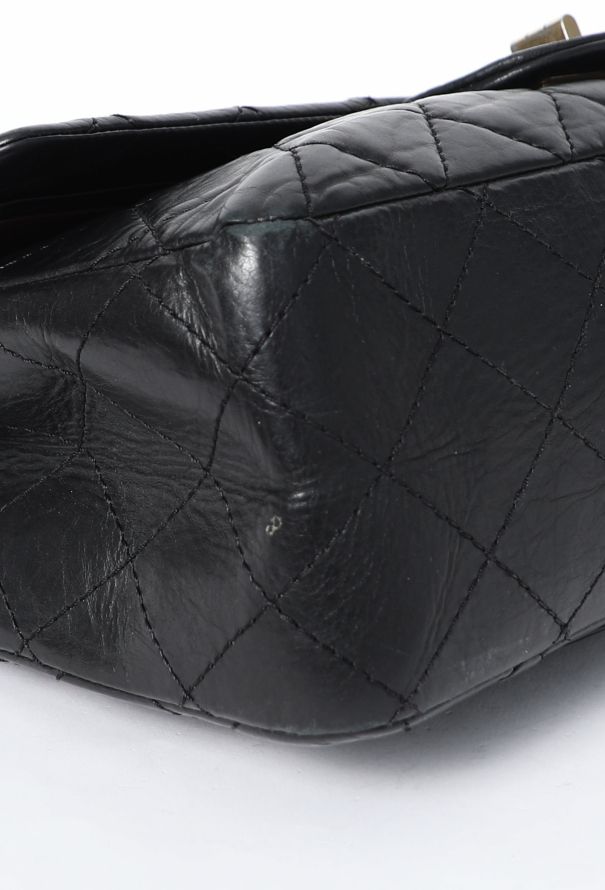 Chanel Black 2.55 Jumbo Flap Bag - 10