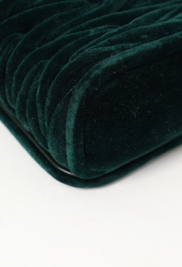 Miu Miu Velvet Quilted Club Bag - 8