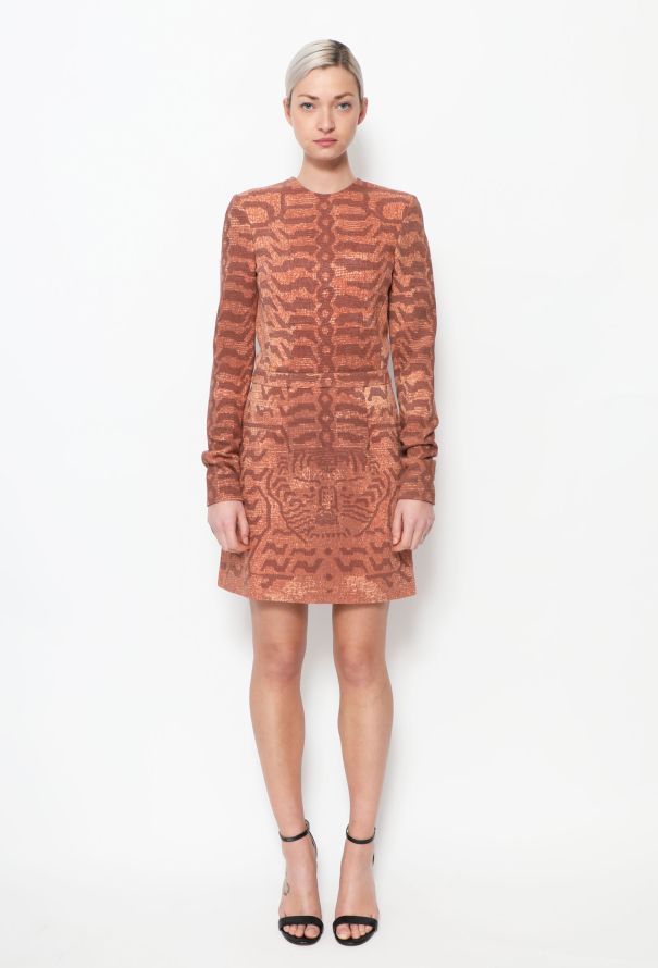 Miu Miu F/W 2009 Tiger Print short Dress - 1