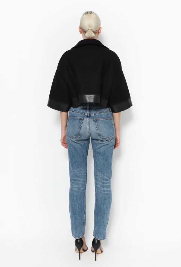 Prada Cropped Ombré Wool Jacket - 4