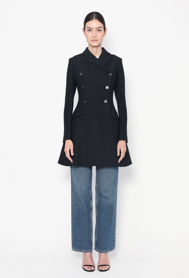 Christian Dior 2023 Double-Breasted Flared Coat - 1