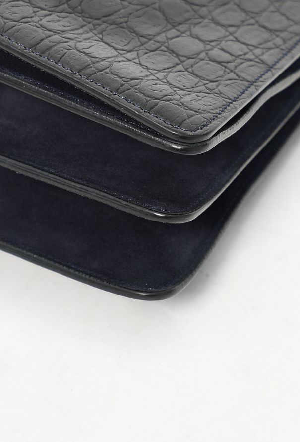 Chloé S/S 2015 Crocodile Embossed Faye Bag - 9