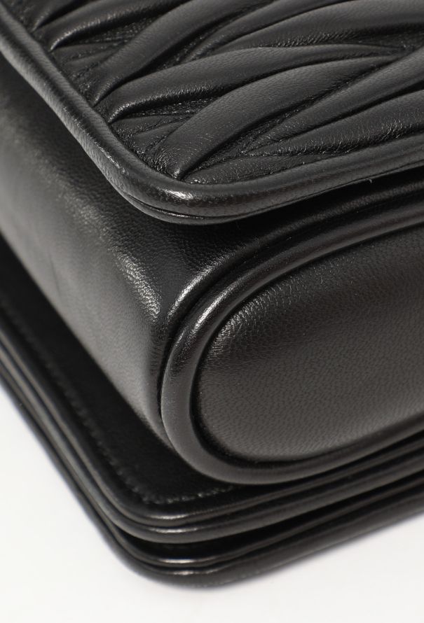 Miu Miu Black Quilted Club Bag - 9