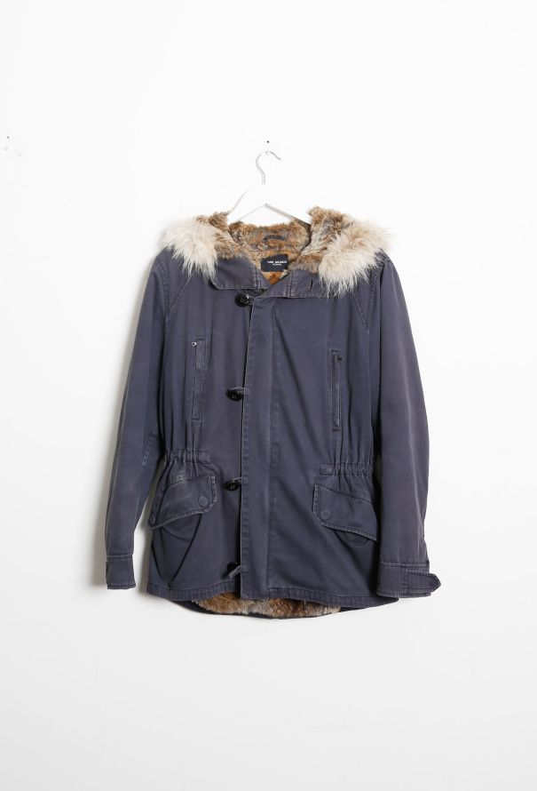 Yves Salomon Rabbit Fur Lined Parka - 8
