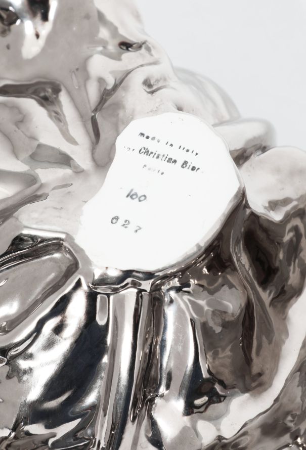 Dior Vintage Silver Porcelain Terrine - 7