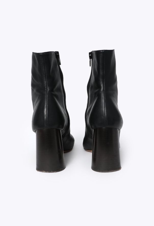 Céline Elliptic Leather Ankle Boots - S/S 2018 - 5