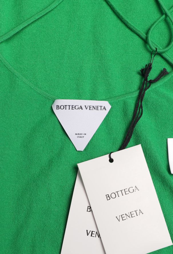 Bottega Veneta 2021 Cashmere Open-Back Bodysuit - 6