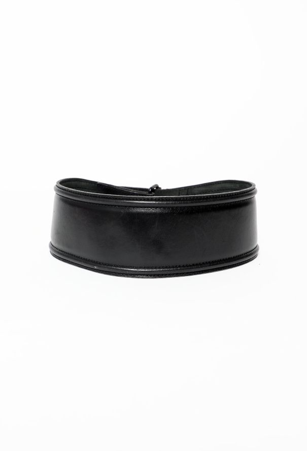 Alaïa Vintage Leather Corset Belt - 3