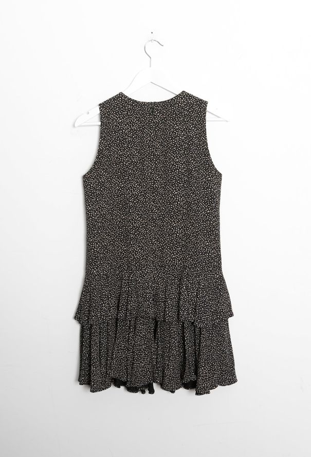 Saint Laurent 2014 Heart Motif Ruffled Dress - 6