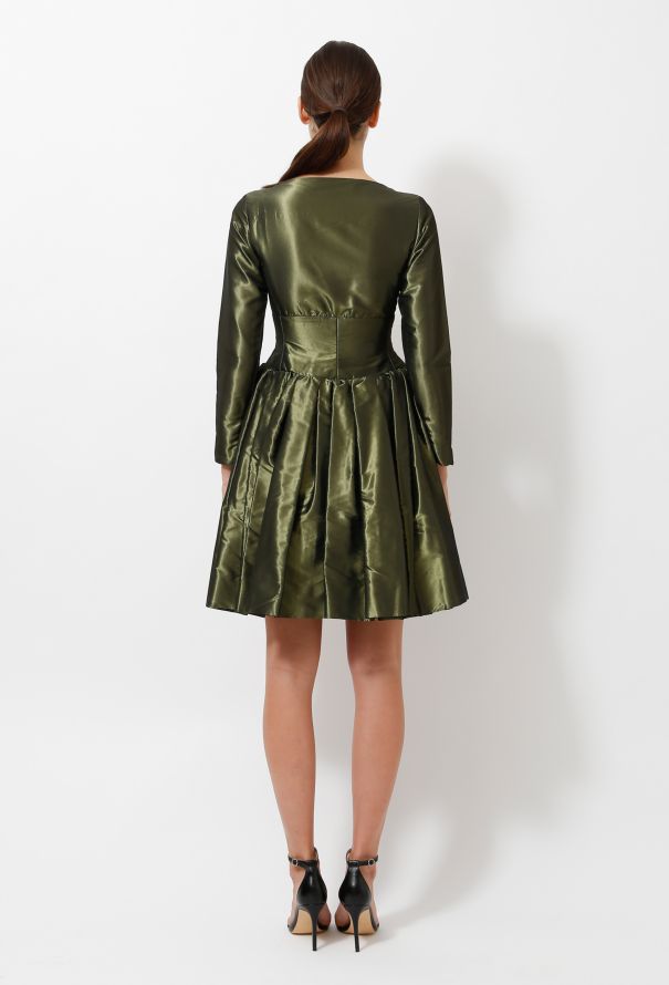 Saint Laurent 1991 Taffeta Dress - 4