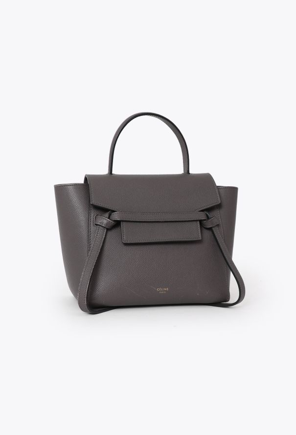 Céline Grey Nano Belt Bag - 3