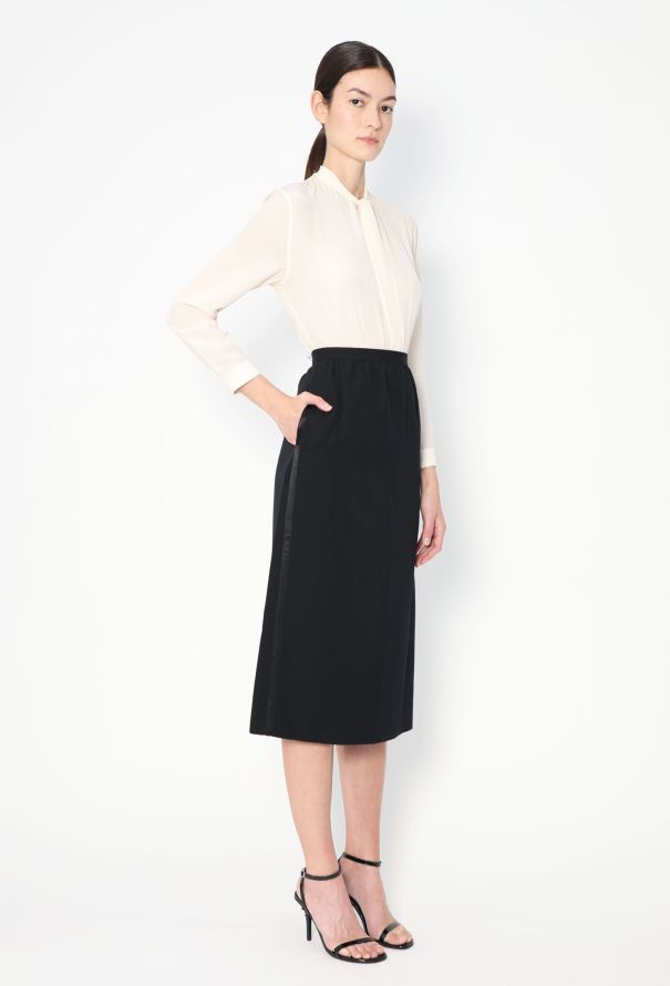 Saint Laurent Vintage Notched Smoking Ensemble - 7