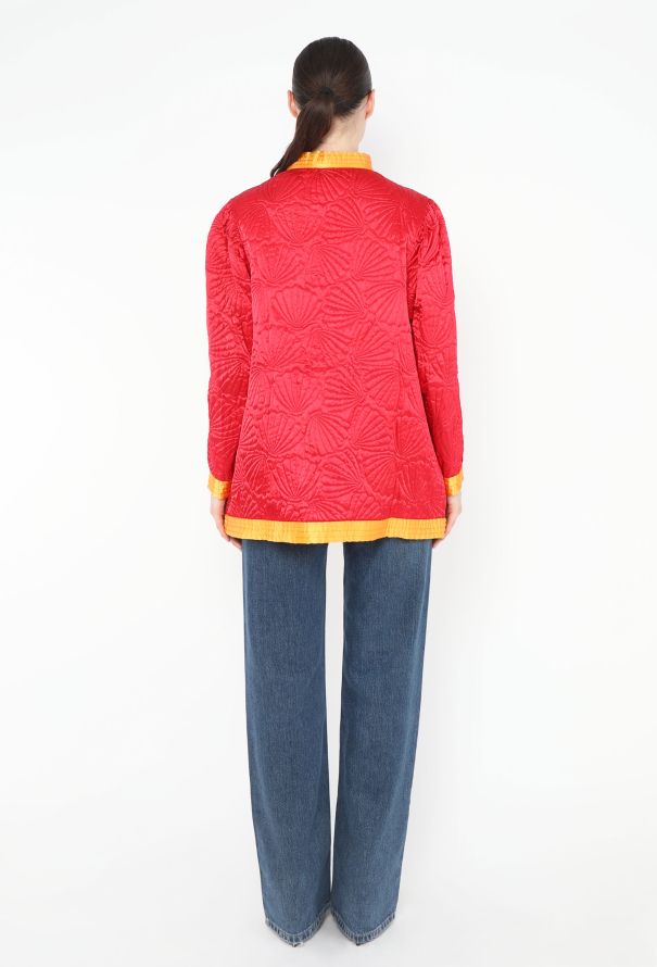 Saint Laurent Collector S/S 1979 Quilted Seashell Jacket - 7