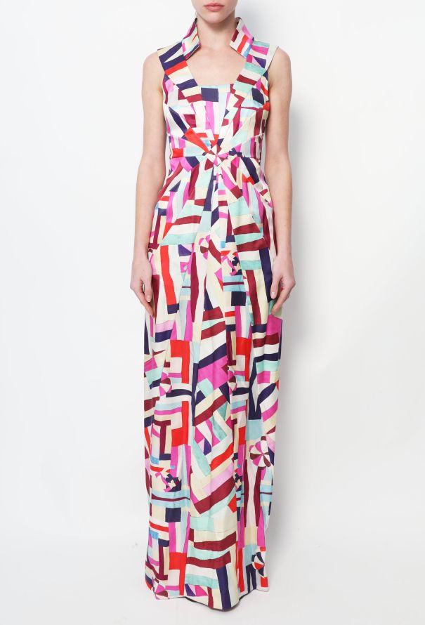 Chanel Resort 2016 Silk Print Dress - 3