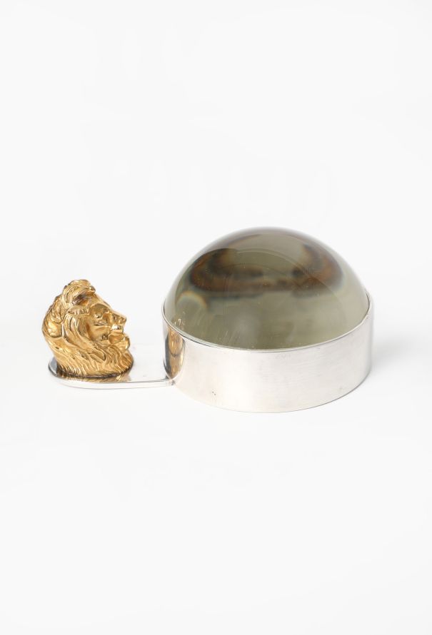Hermès Lion Head Magnifying Glass, 1960s - 5