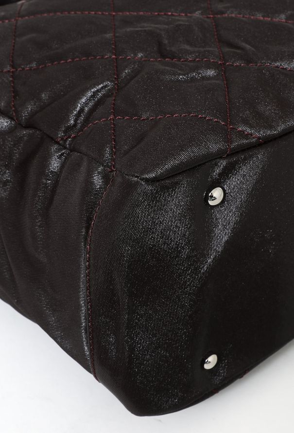 Chanel Burgundy Paris-Biarritz Tote Bag - 7