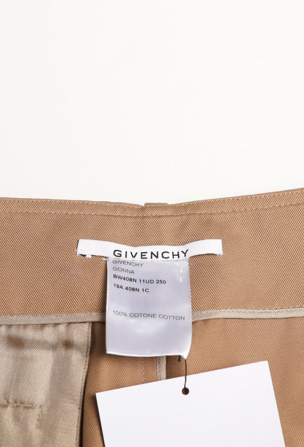 Givenchy 2019 Asymmetrical Gabardine Skirt - 5