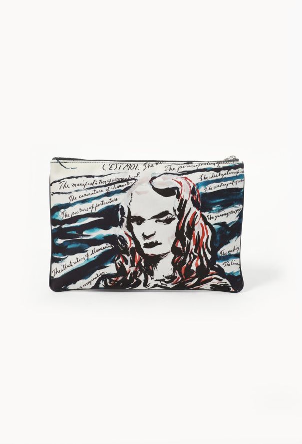 Dior F/W 2019 x Raymond Pettibon Nylon Pouch - 4
