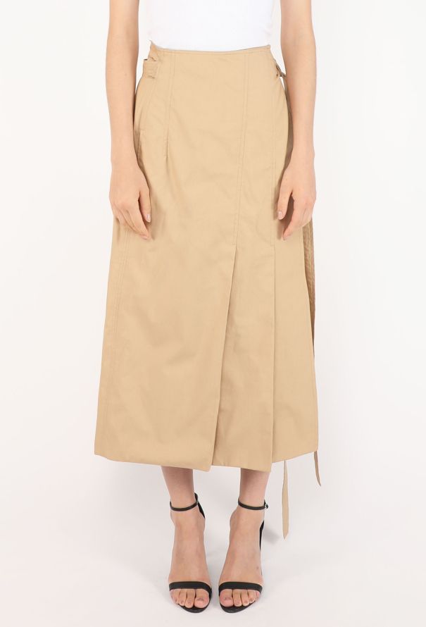 Céline Pleated Wrap Skirt, Pre-Fall 2017 - 4