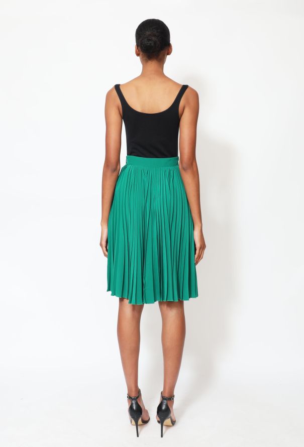 Gucci 2016 Pleated Silk Skirt - 3
