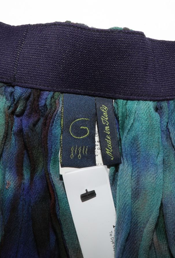 Romeo Gigli Tie-Dye Asymmetrical Skirt, 1990s - 6