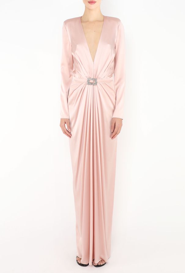 Alexandre Vauthier 2019 Charmeuse Gown - 2