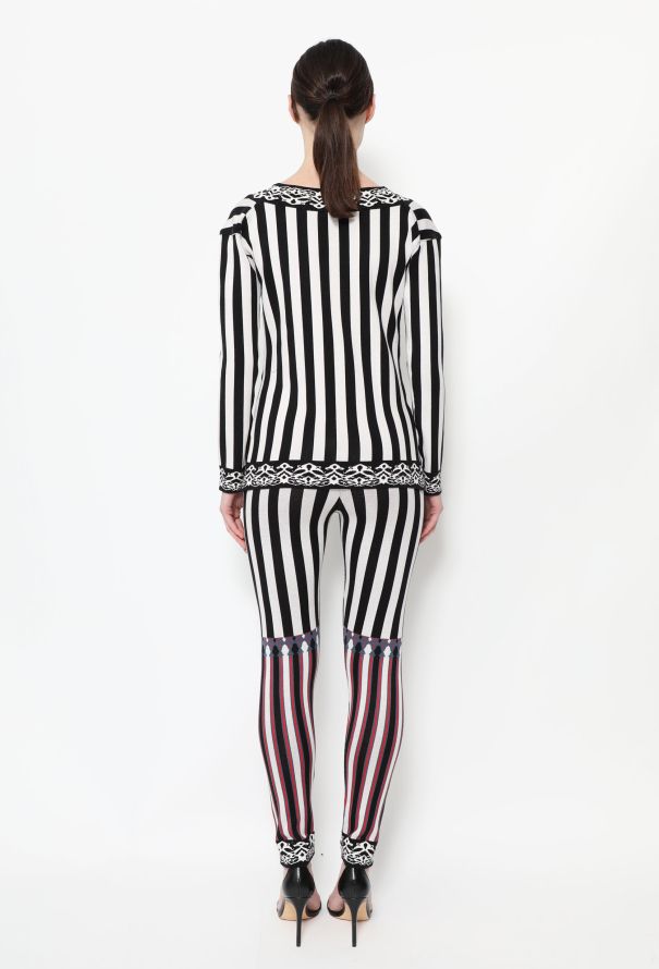 Alaïa COLLECTOR S/S 1992 Striped Knit Ensemble - 4