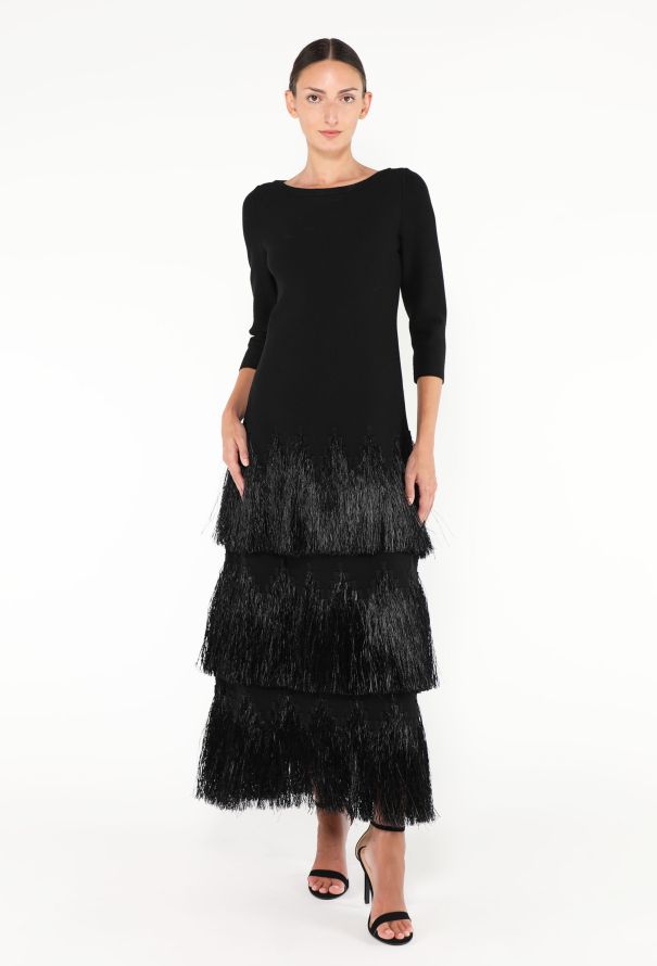 Alaïa Tiered Raffia Gown, S/S 2021 - 3