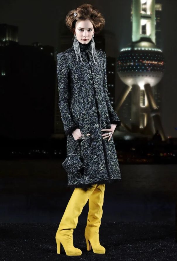 Chanel 2010 Paris-Shanghai Pudong Jumbo Timeless Bag - 2