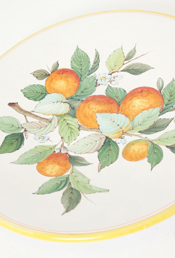 Dior Large Hand-Painted Platter - 3