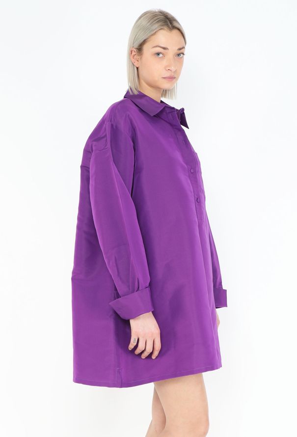 Valentino S/S 2022 Taffeta Oversized Tunic - 3