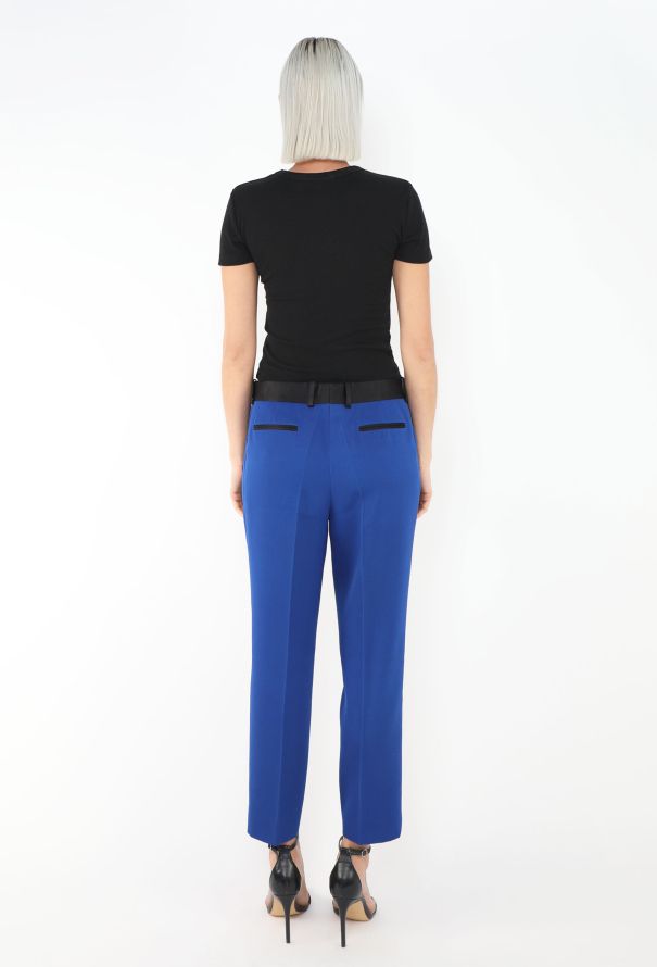 Céline Pre-Fall 2011 Blue Smoking Trousers - 5