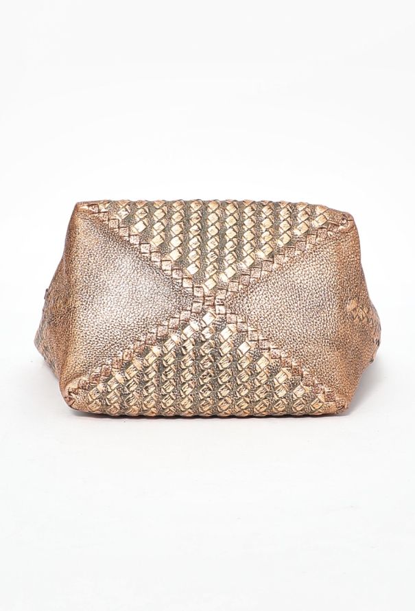 Bottega Veneta S/S 2009 Copper Intrecciato Tote Bag - 7