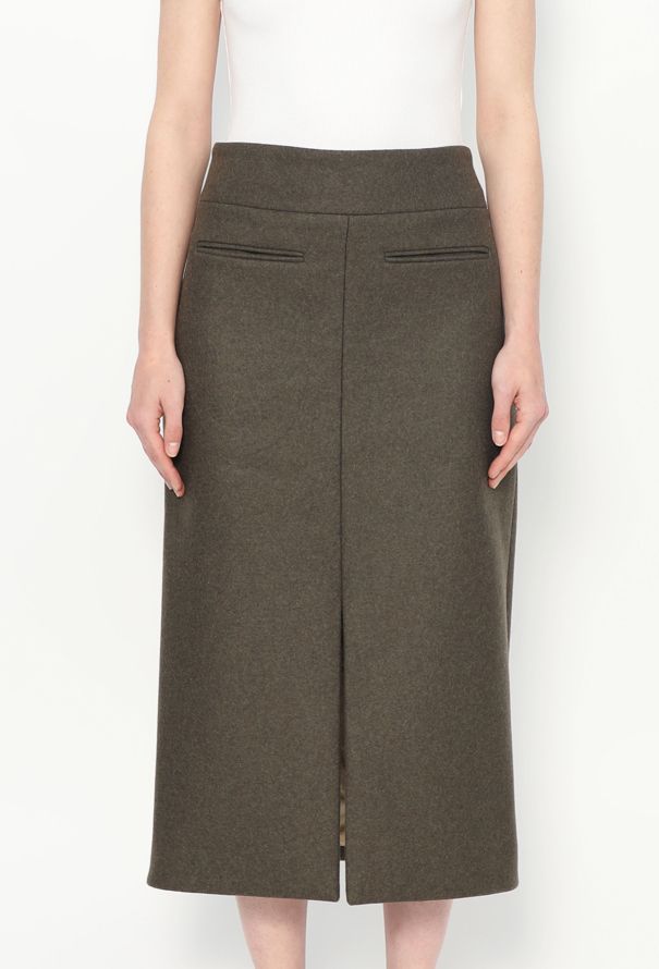 Khaite Pre-Fall 2022 Freya Felted Skirt - 3