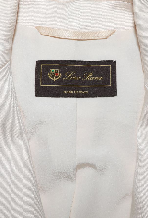 Loro Piana 2024 Tailored Silk Blazer - 5